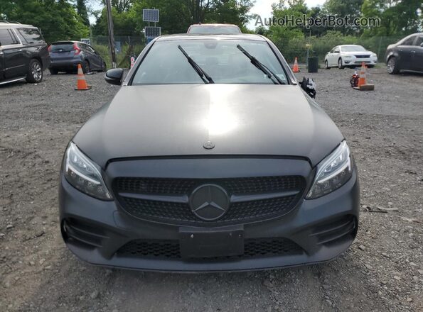 W1KWF8EB8MR628803 2021 MERCEDES-BENZ C Black წინა ხედი
