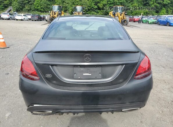 W1KWF8EB8MR628803 2021 MERCEDES-BENZ C Black უკანა ხედი