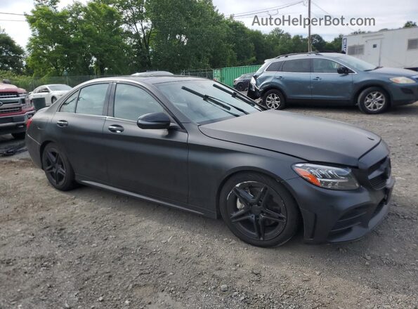 W1KWF8EB8MR628803 2021 MERCEDES-BENZ C Black წინა მარჯვენა