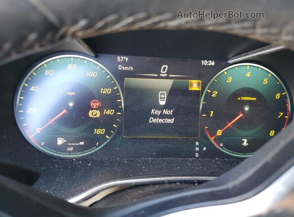 W1KWF8EB8MR636934 2021 MERCEDES-BENZ C White ხელსაწყოთა პანელის ხედი