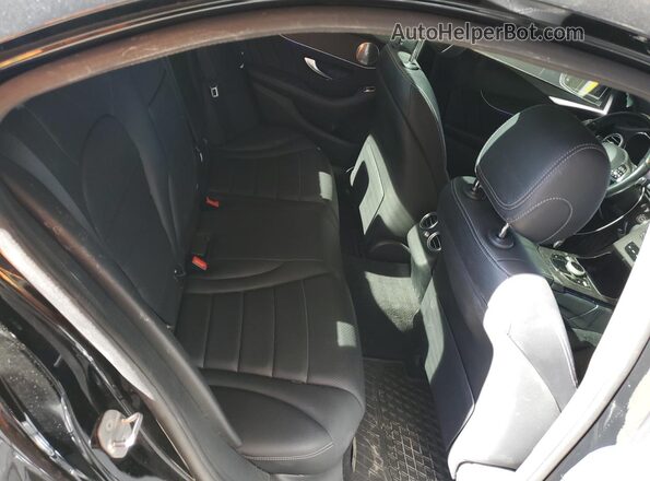 W1KWF8EBXMR646896 2021 MERCEDES-BENZ C Black Հետևի նստատեղերի տեսք