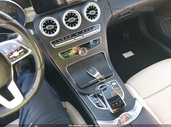 W1KWK8DB2MG049685 2021 MERCEDES-BENZ C-CLASS Black Вид панелі приладів