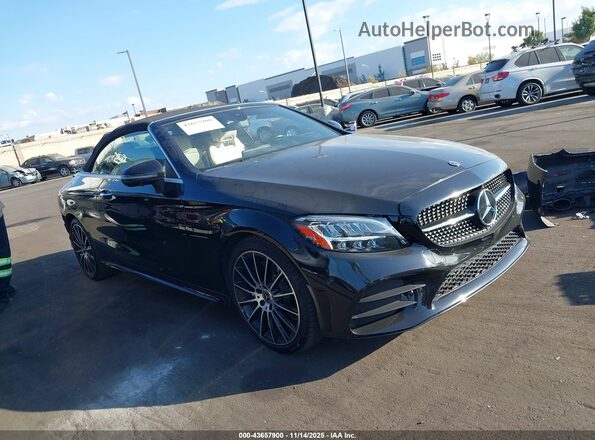 W1KWK8DB2MG049685 2021 MERCEDES-BENZ C-CLASS Black Панорамний вид салону 360°
