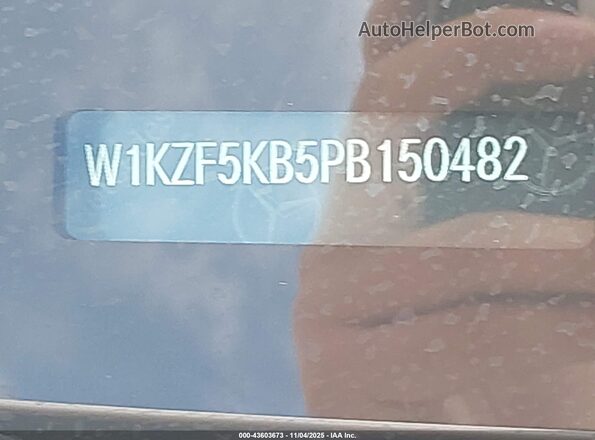 W1KZF5KB5PB150482 2023 MERCEDES-BENZ E-CLASS Белый Вид подкапотного пространства