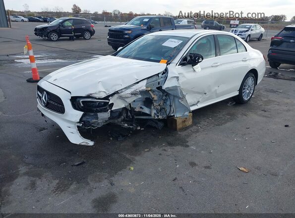 W1KZF5KB5PB150482 2023 MERCEDES-BENZ E-CLASS Белый Передняя левая четверть