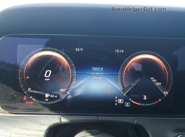 W1KZF8DB0NB089540 2022 MERCEDES-BENZ E Black ხელსაწყოთა პანელის ხედი