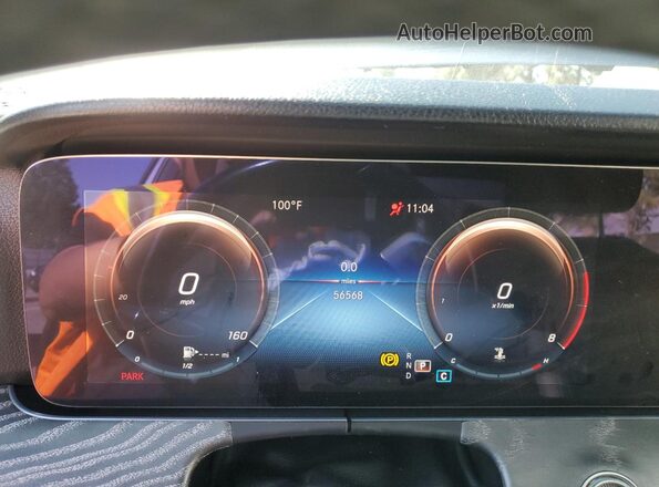W1KZF8DB1MA895987 2021 MERCEDES-BENZ E Silver Widok zestawu wskaźników