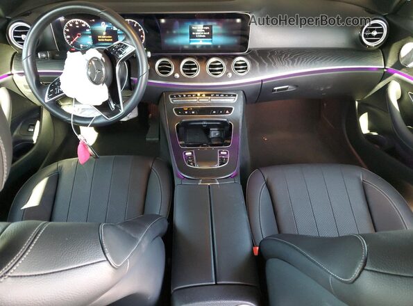 W1KZF8DB2NB095839 2022 MERCEDES-BENZ E Black Вид панелі приладів