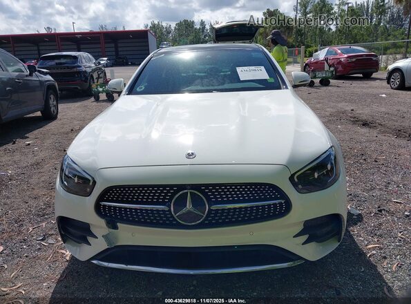 W1KZF8DB2NB097025 2022 MERCEDES-BENZ E-CLASS White Vista del cuadro de instrumentos