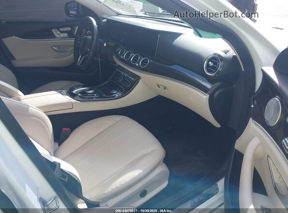 W1KZF8DB3LA762131 2020 MERCEDES-BENZ E-CLASS White წინა სალონის ხედი