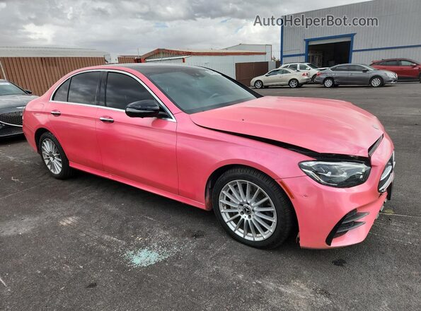 W1KZF8DB6MA928742 2021 MERCEDES-BENZ E Pink Przód prawy