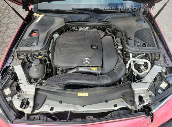 W1KZF8DB6MA928742 2021 MERCEDES-BENZ E Pink Widok wnętrza z tyłu
