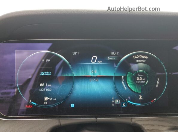 W1KZF8DB7MA909939 2021 MERCEDES-BENZ E White 