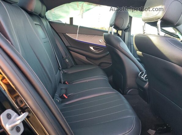 W1KZF8DB9MA913409 2021 MERCEDES-BENZ E Black Widok tylnych siedzeń