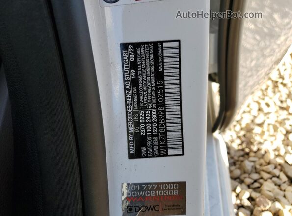 W1KZF8DB9PB102515 2023 MERCEDES-BENZ E White ძრავის განყოფილების ხედი