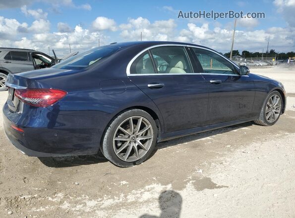 W1KZF8DBXMA934740 2021 MERCEDES-BENZ E Blue Tył prawy