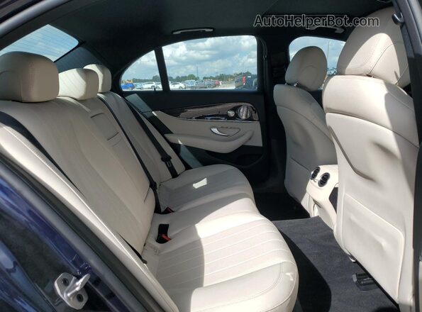 W1KZF8DBXMA934740 2021 MERCEDES-BENZ E Blue Widok tylnych siedzeń