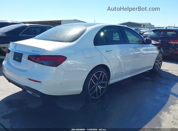 W1KZF8EB1PB176381 2023 MERCEDES-BENZ E-CLASS Белый Задняя правая четверть