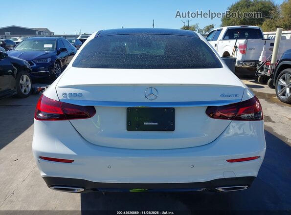 W1KZF8EB1PB176381 2023 MERCEDES-BENZ E-CLASS Белый 