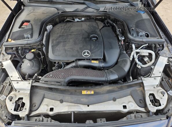 W1KZF8EB3LA841376 2020 MERCEDES-BENZ E Синий Вид задней части салона
