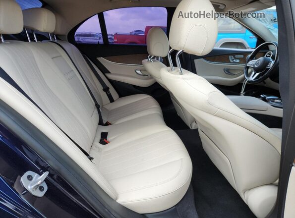 W1KZF8EB3LA841376 2020 MERCEDES-BENZ E Синий Вид задних сидений