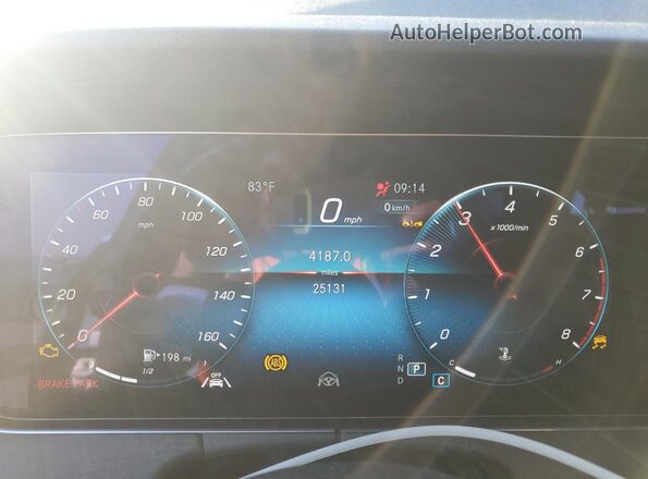 W1KZF8EB4PB187357 2023 MERCEDES-BENZ E Black Вид щитка приладів
