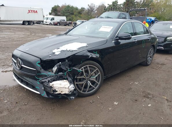 W1KZF8EB9MA923890 2021 MERCEDES-BENZ E-CLASS Black წინა მარცხენა ხედი სამი მეოთხედიდან