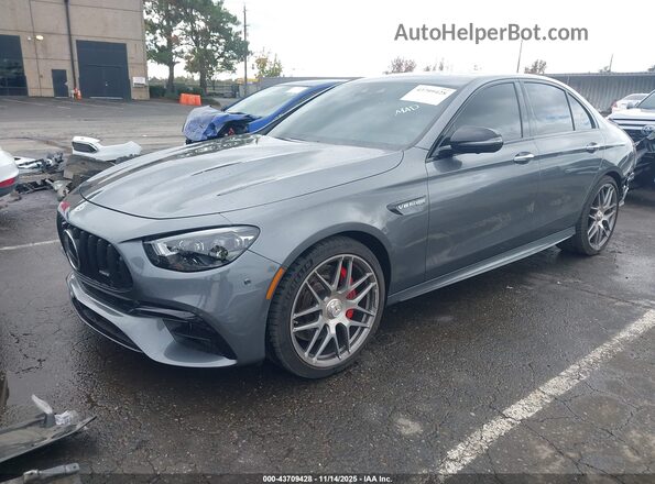W1KZF8KB3MA963452 2021 MERCEDES-BENZ AMG E 63 Gray Передня ліва чверть