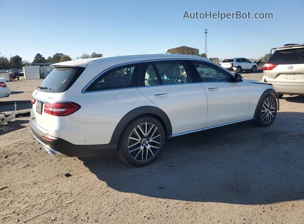 W1KZH6AB4NB016786 2022 MERCEDES-BENZ E White Задня права чверть