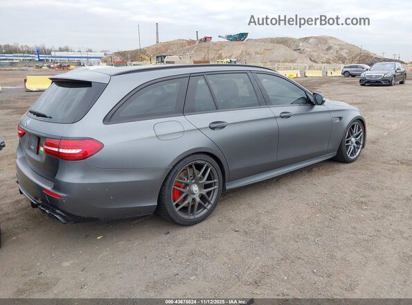 W1KZH8KB1MA956879 2021 MERCEDES-BENZ AMG E 63 Gray Trasero derecho
