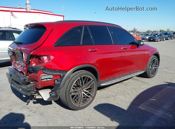 W1N0G6EB3MF948574 2021 MERCEDES-BENZ AMG GLC 43 Burgundy Հետևի աջ