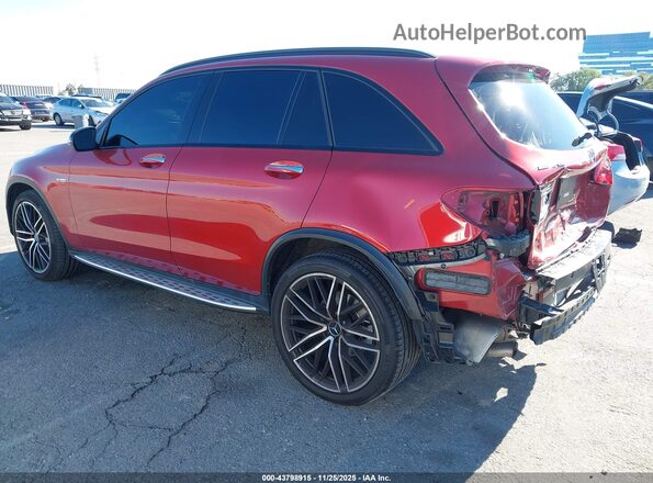 W1N0G6EB3MF948574 2021 MERCEDES-BENZ AMG GLC 43 Burgundy Հետևի ձախ