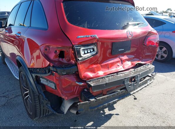 W1N0G6EB3MF948574 2021 MERCEDES-BENZ AMG GLC 43 Burgundy Դիմացի տեսք
