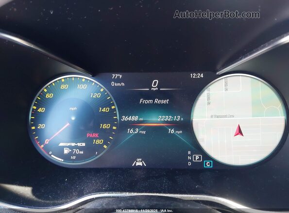W1N0G6EB3MF948574 2021 MERCEDES-BENZ AMG GLC 43 Burgundy Հետևի նստատեղերի տեսք