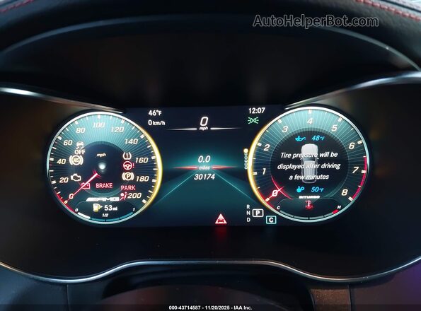 W1N0G6EB5NG046973 2022 MERCEDES-BENZ AMG GLC 43 Black Vista de los asientos traseros