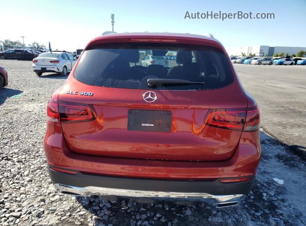 W1N0G8DB6MF866917 2021 MERCEDES-BENZ GLC-CLASS Red Rear view