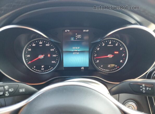 W1N0G8DBXMV316402 2021 MERCEDES-BENZ GLC-CLASS Black Vista del cuadro de instrumentos