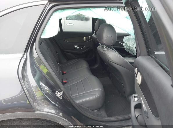 W1N0G8EB0MV303981 2021 MERCEDES-BENZ GLC 300 Black VIN კოდის სტიკერის ხედი