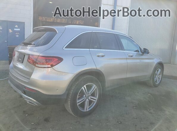 W1N0G8EB1MF871604 2021 MERCEDES-BENZ GLC-CLASS Silver Задня права чверть