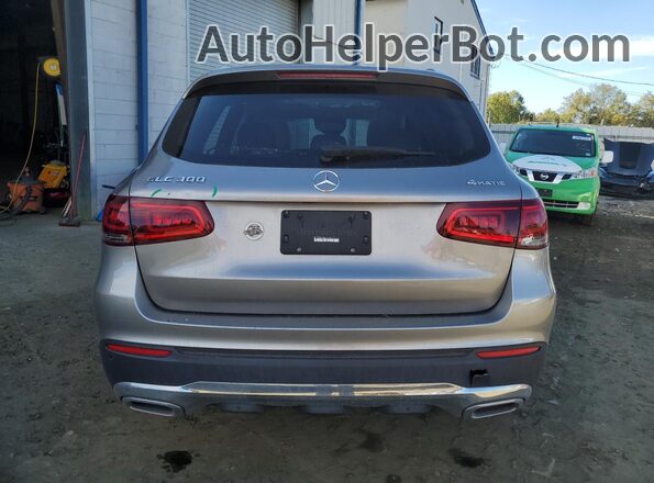 W1N0G8EB1MF871604 2021 MERCEDES-BENZ GLC-CLASS Silver Вид ззаду
