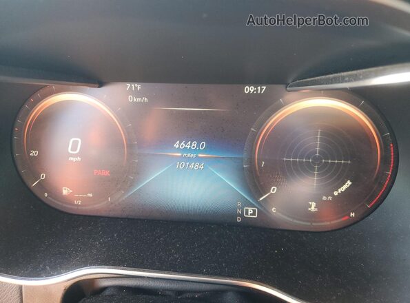 W1N0G8EB1MF888905 2021 MERCEDES-BENZ GLC-CLASS Black ხელსაწყოთა პანელის ხედი