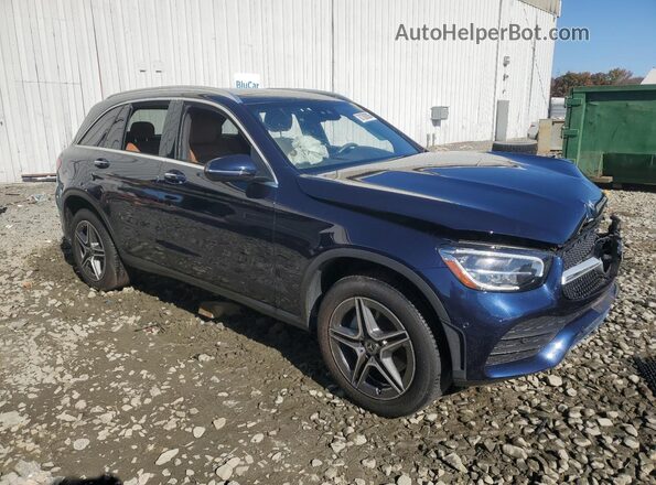 W1N0G8EB2MF966480 2021 MERCEDES-BENZ GLC-CLASS Blue წინა მარჯვენა