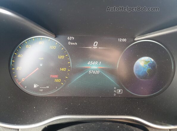W1N0G8EB2MF966480 2021 MERCEDES-BENZ GLC-CLASS Blue ხელსაწყოთა პანელის ხედი