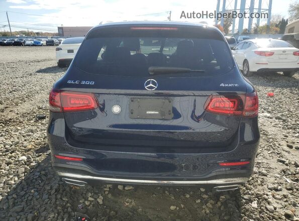 W1N0G8EB2MF966480 2021 MERCEDES-BENZ GLC-CLASS Blue უკანა ხედი