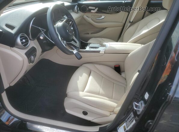 W1N0G8EB3MF960297 2021 MERCEDES-BENZ GLC-CLASS Black Вид салону спереду