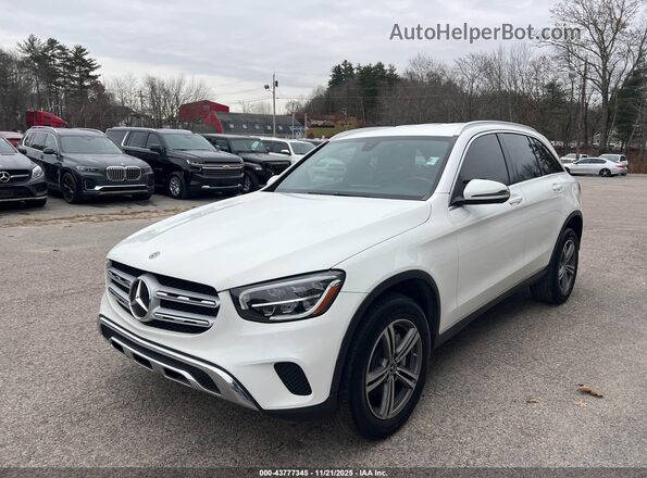 W1N0G8EB4LF828258 2020 MERCEDES-BENZ GLC 300 White Vista tres cuartos delantera izquierda