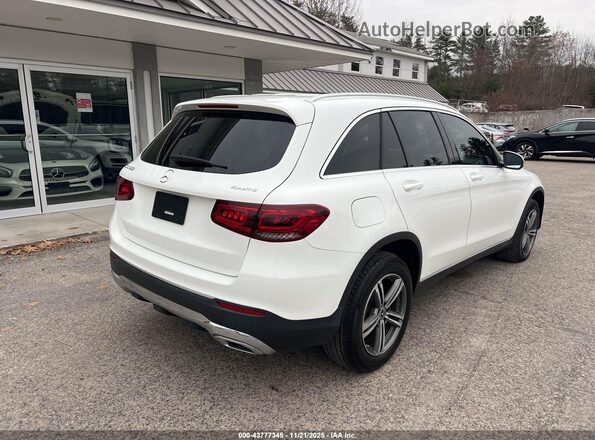 W1N0G8EB4LF828258 2020 MERCEDES-BENZ GLC 300 White Trasero derecho