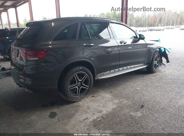 W1N0G8EB4MV290698 2021 MERCEDES-BENZ GLC 300 Gray Tył prawy
