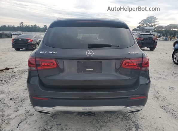 W1N0G8EB5MF972743 2021 MERCEDES-BENZ GLC-CLASS Black Widok z tyłu