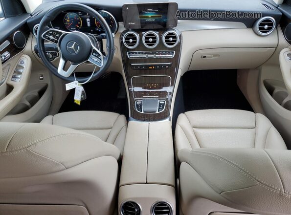 W1N0G8EB5MF972743 2021 MERCEDES-BENZ GLC-CLASS Black Widok deski rozdzielczej